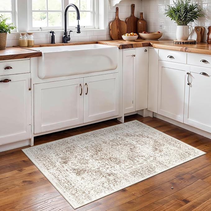 2x3 Entryway Area Rug Washable - Image 4