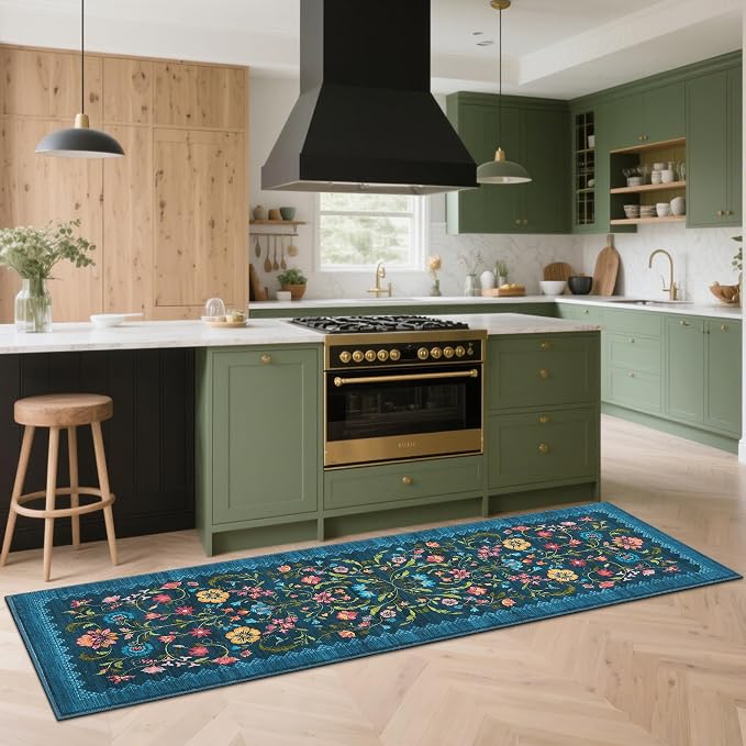 GarveeHome Floral Rug 2.5x10 Runners - Image 2