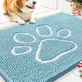 Smiry Dog Door Mat for Muddy Paws, Absorbent Dirt Trapper Non Slip Quick Dry by Smiry