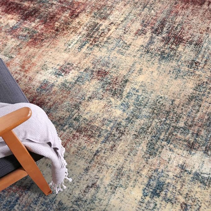 IOHOUZE Abstract Runner Rug 3x16 Ft Washable Runners - Image 7