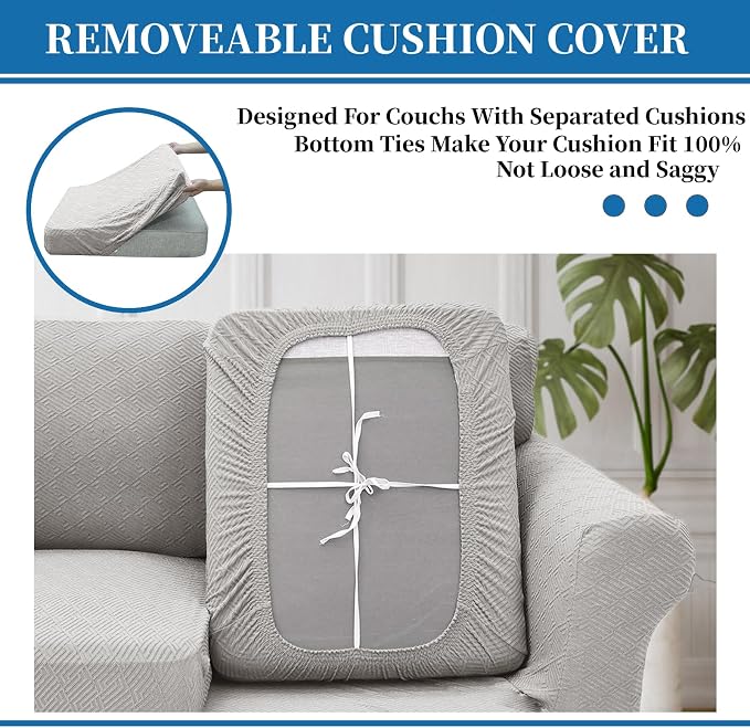 XINEAGE 2026 New 3 Pieces Couch Covers - Image 4