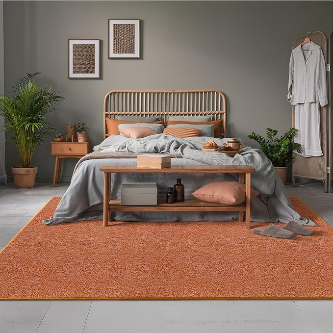 4x6 Area Rugs for Living Room Non Slip Dorm Bedroom Rug, Minimalist Washable - Image 7