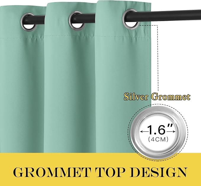 NICETOWN Blackout Curtains 84 Inch Length, Thermal Insulated Curtains - Image 5