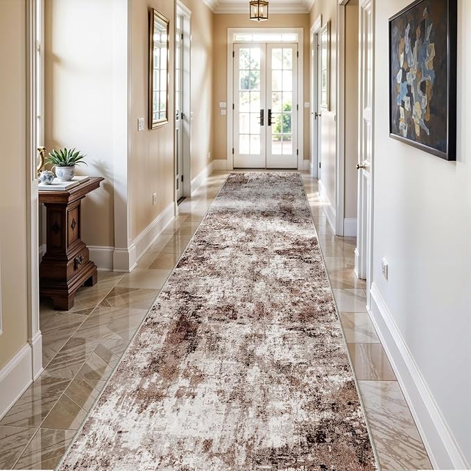 3x20 Washable Runner Rug for Hallway: Extra Long Runners for Entryway Living - Image 2