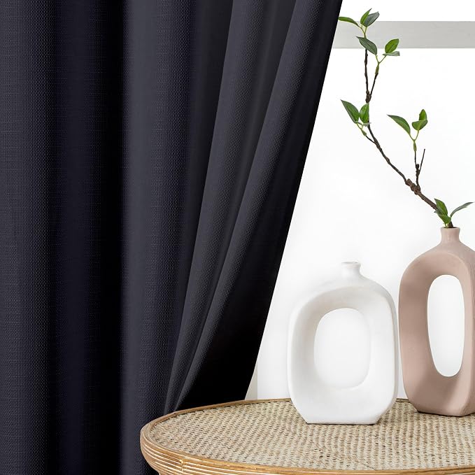 Chyhomenyc Black Short Curtain Valance - Image 6