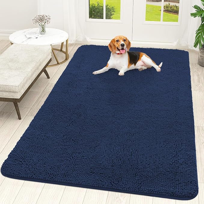 OLANLY Dog Door Mat for Muddy Paws 70x46, Absorbs Moisture and Dirt, Absorbent by OLANLY