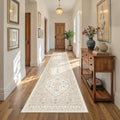 Carpet Runners for Hallway 12ft, Non-Slip Long Bathroom Rugs Runner for Kitchen by Restydon