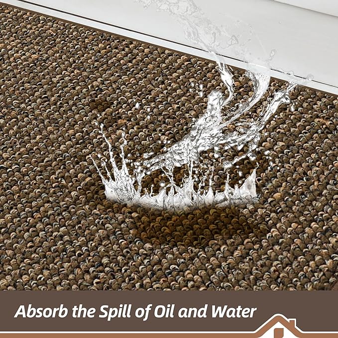 BEQHAUSE Kitchen Rugs 32"x48", Non-Slip Kitchen Mats - Image 3