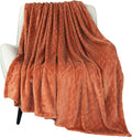 TOONOW Fleece Blanket Textured Fuzzy Plush Throw Blanket Twin Size 60" x 80" by TOONOW