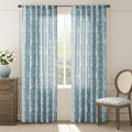 jinchan Linen Floral Curtains for Living Room, 84 Inch Length Curtains by JINCHAN