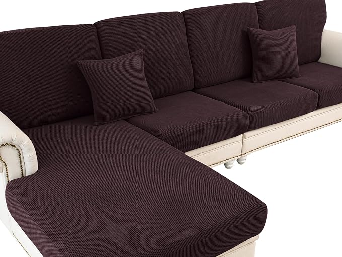 Couch Cushion Cover Seat Cushion Cover Stretch Armchair Cover Separate by LA+MEACK