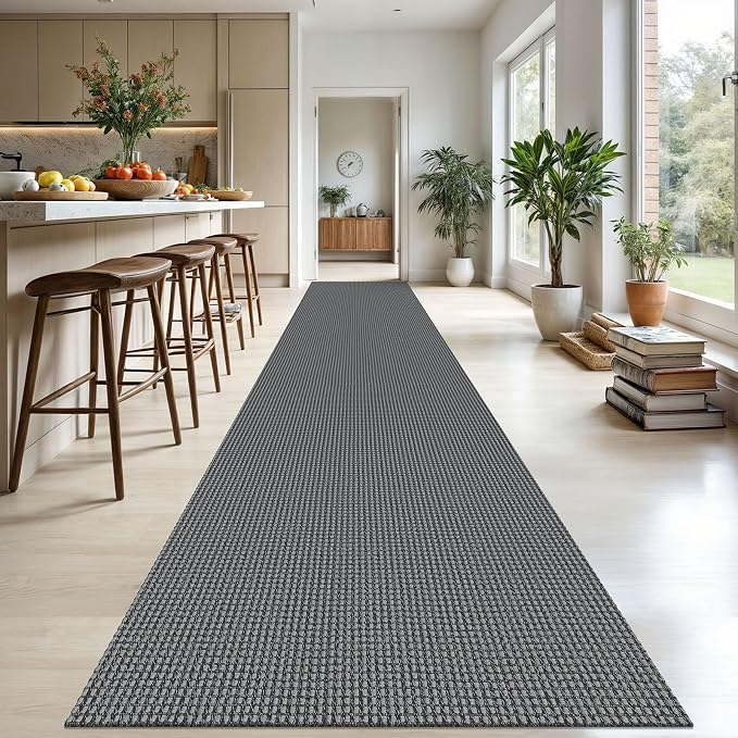 KOZYFLY Extra Long Runners for Hallways 3x20 ft Washable Kitchen Runner Non - Image 2