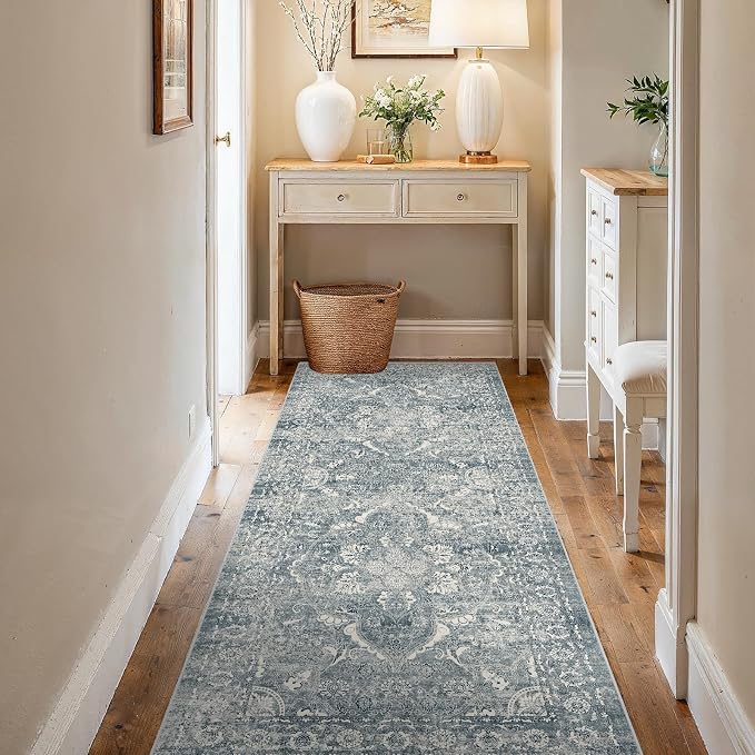 3x6 Washable Hallway Runner Rug by EISUROM