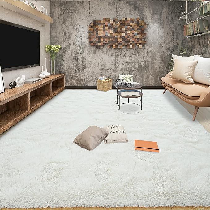 Tepook Area Rugs 10x14 for Living Room, Super Soft Fluffy Rugs for Bedroom by Tepook