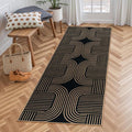Lahome Modern Geometric Runner Rug, 2x6 Laundry Room Rug Runners by Lahome