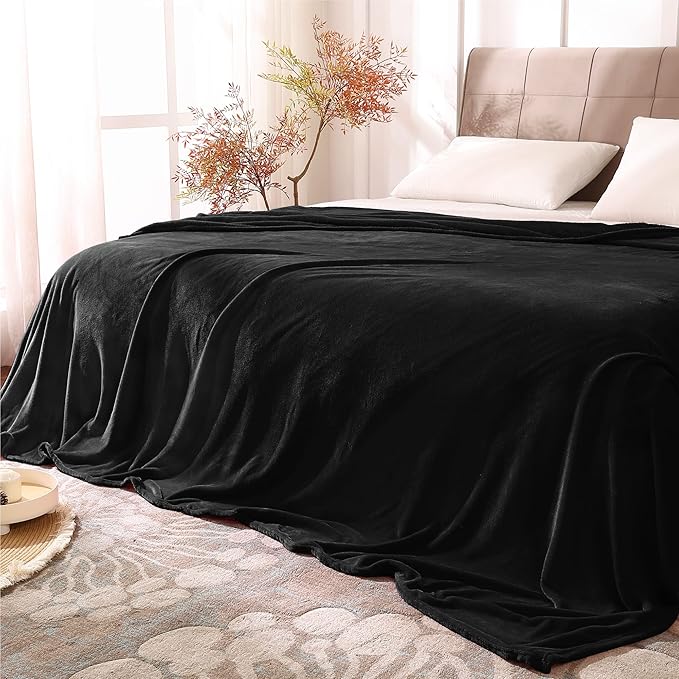 BEDELITE King Size Blanket for Bed, Luxury Plush Cozy Fuzzy Fleece Blanket by BEDELITE