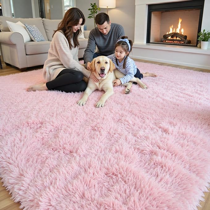 Area Rugs 9x12 Living Room, Machine Washable Area Rugs - Image 3