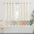 NICETOWN Flax Linen Blend Curtains by NICETOWN