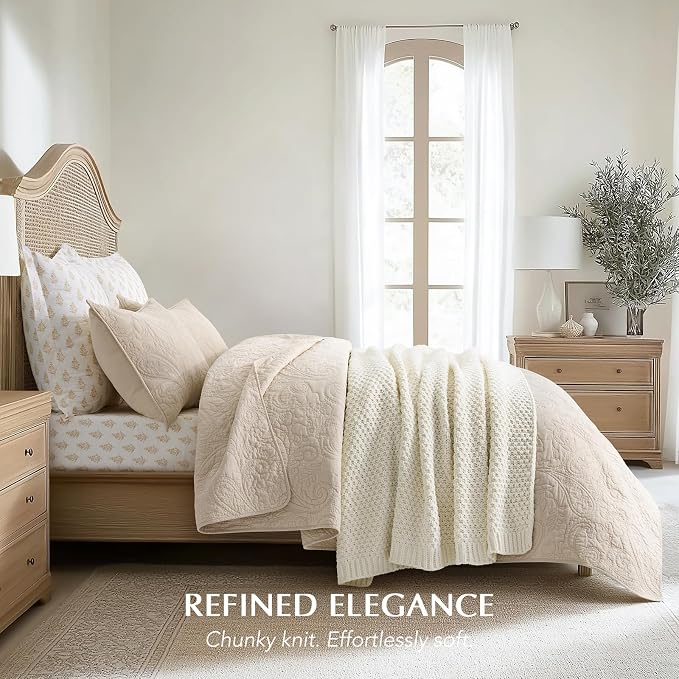 EVERGRACEHOME Chunky Chenille Knit Throw Blanket - Image 5