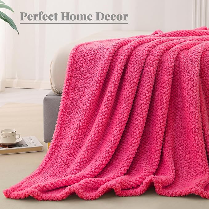 Whale Flotilla Queen Size Fuzzy Fleece Blanket - Image 7