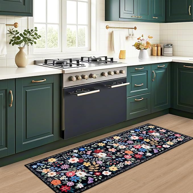 Runner Rug for Entryway: 2x6 Kitchen Rugs Non Slip Washable Ultra-Thin Soft - Image 6