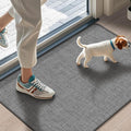 LEKEEPGO Ultra Thin Indoor Door Mat 17"x29", Low-Profile Door Mat Indoor by LEKEEPGO