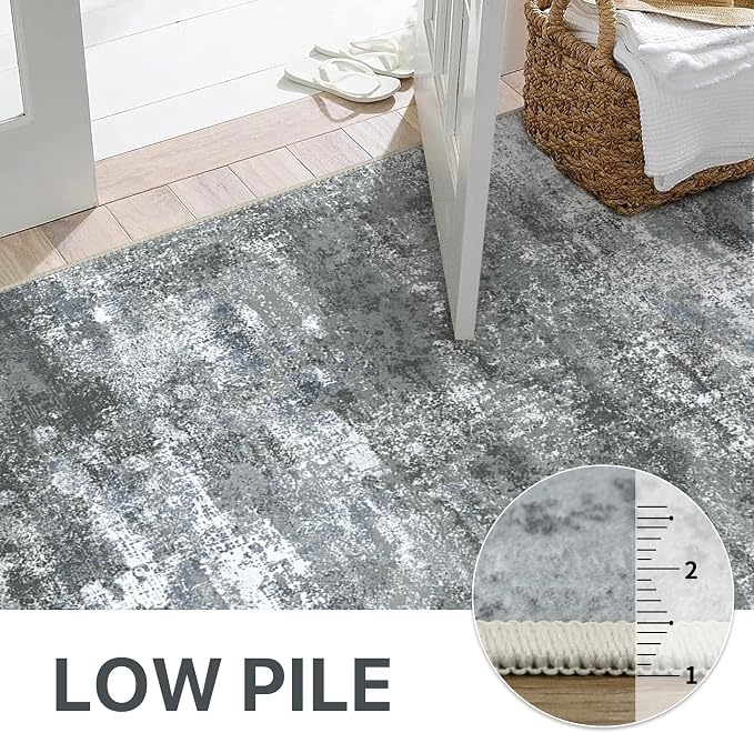 BEIMO Area Rugs 6x9 for Living Room Bedroom, Modern Abstract Machine Washable - Image 9