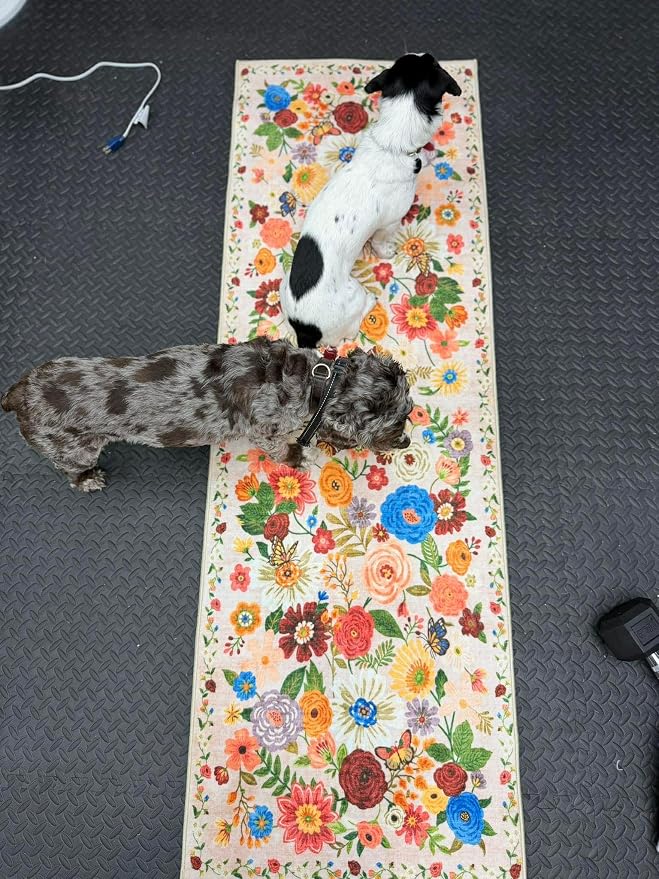 Runner Rug 2x6, Kitchen Rug Non Slip Washable Rugs - Image 3