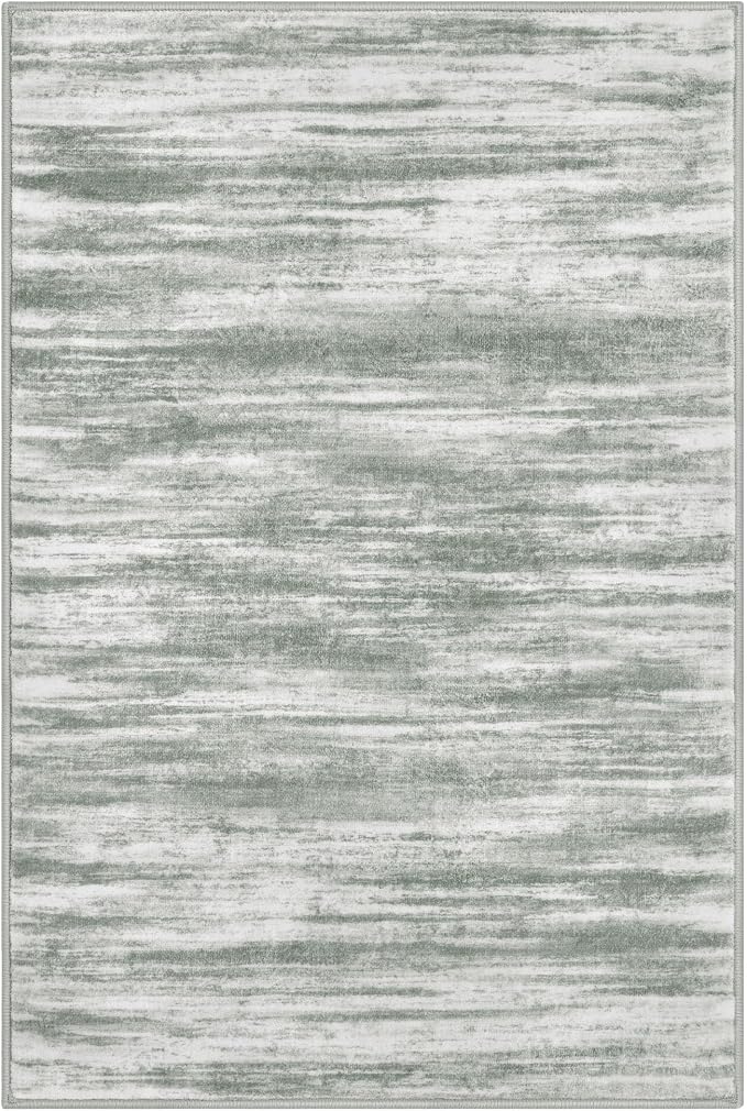 KOZYFLY Small Area Rug 2x3 Rug Entryway Rugs Modern Abstract Indoor Non-Slip - Image 8