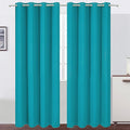 LEMOMO Teal/Turquoise Kids Blackout Curtains by Lemomo