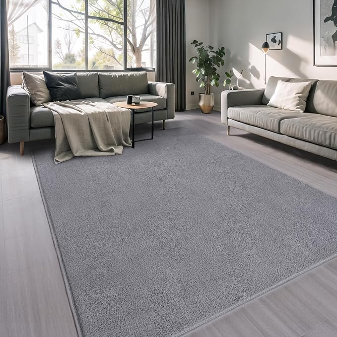 AROGAN 4x6 Feet Shag Area Rugs for Bedroom, Modern Washable Rugs for Living Room - Image 8
