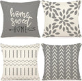 YCOLL Pillow Covers 16x16 Set of 4, Modern Sofa Throw Pillow Cover, Decorative by PillowCoversExpert