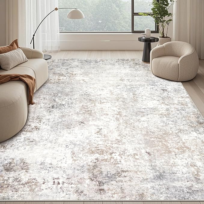 Modern Washable Rugs 9x12 Area Rugs by Srugn