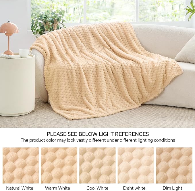 BEDELITE Fleece Throw Blanket for Couch & Bed - Image 8