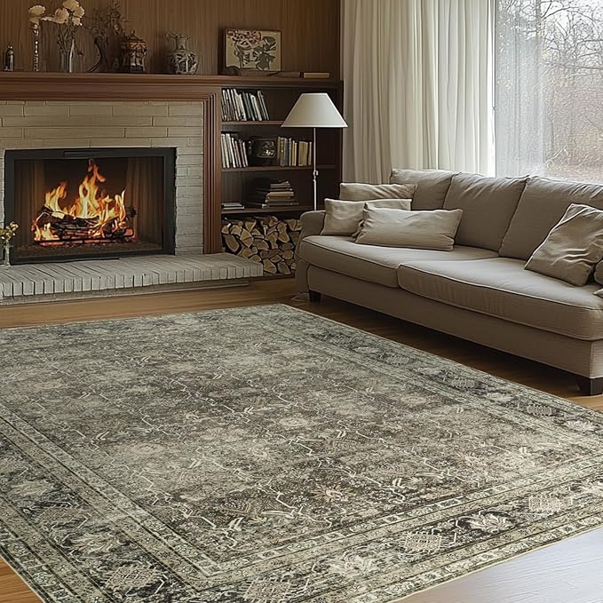 Washable Rugs 8x10 Area Rugs for Living Room - Image 8