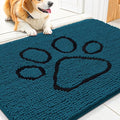 Smiry Dog Door Mat for Muddy Paws, Absorbent Dirt Trapper Non Slip Quick Dry by Smiry
