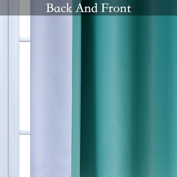 SimpleHome Ombre Room Darkening Curtains - Image 4