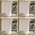 H.VERSAILTEX Linen Blackout Curtains Durable Thick Textured Linen Look 100% by HVERSAILTEX