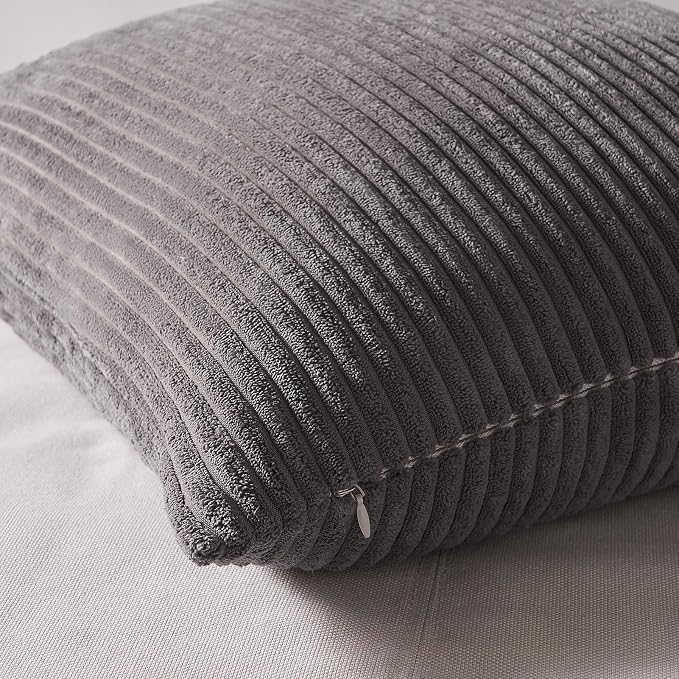 Topfinel 12x12 inch 4 Pack Decorative Throw Pillow Covers, Soft Velvet Modern - Image 2