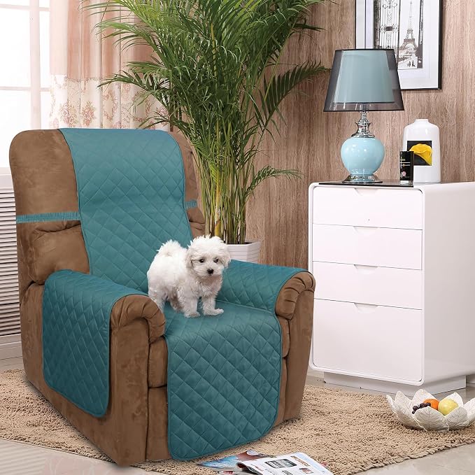 U-NICE HOME Recliner Chair Covers Reversible Chair Cover Pet Covers - Image 2
