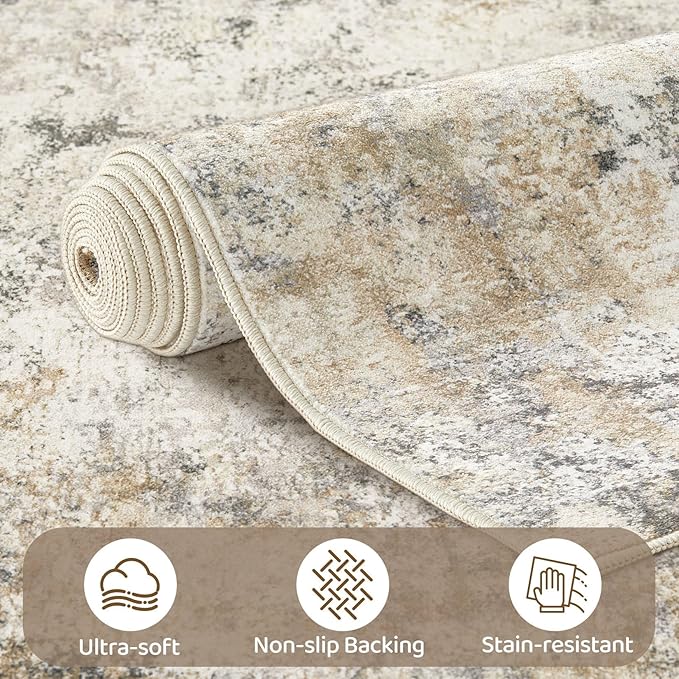 UERMEI 5x7 Area Rug Living Room Rugs - Image 6