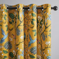 Topfinel 90 Inches Long Curtains & Drapes 2 Panels, Unique Nature Luxury by Topfinel