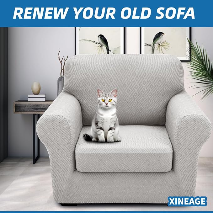 XINEAGE 2026 New 2 Pieces Chair Covers - Image 3