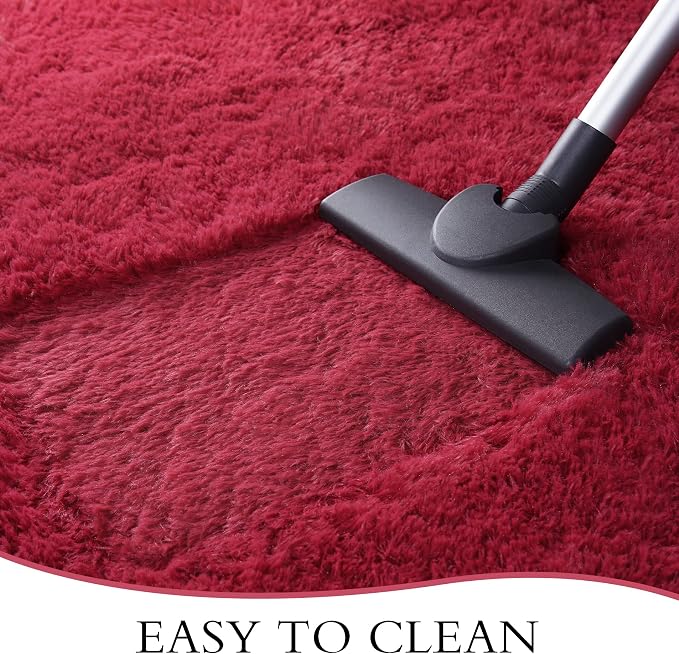 Chicrug Soft Runner Rug for Bedroom Living Room Plush Fluffy Rug 2x4 Feet - Image 7