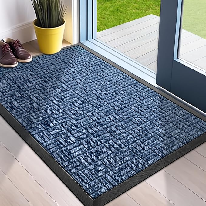 Mibao Front Door Mat, Heavy Duty Durable Welcome Mat by Mibao