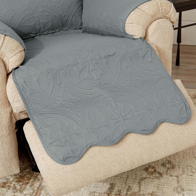 Great Bay Home Reversible Recliner Cover - Image 6