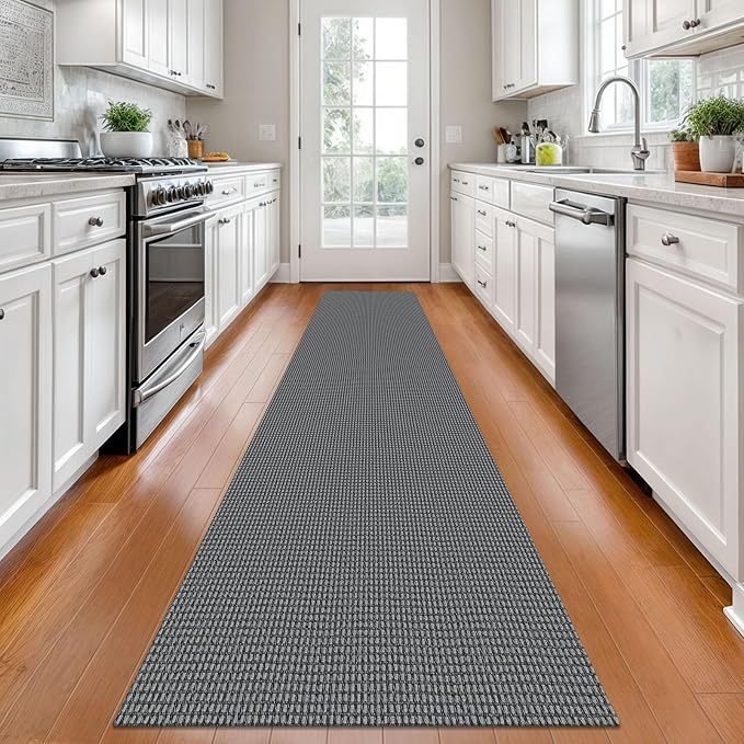 KOZYFLY Long Runners for Hallways 2x12 ft Washable Kitchen Runner Non Slip - Image 2