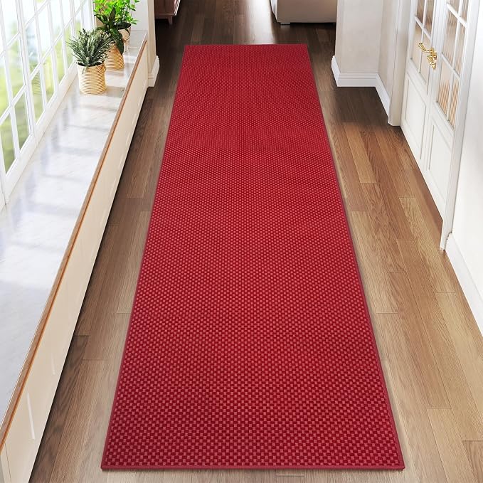 YDKGL 2x8 ft Hallway Runner Rug Extra Long Boho Woven Kitchen Runner Rugs Mat by YDKGL