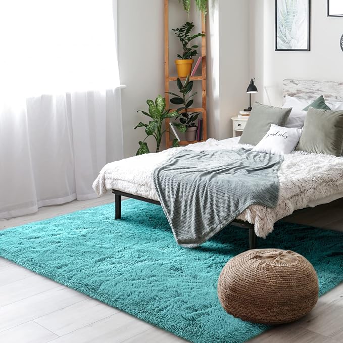 Amearea Premium Soft Area Rug 4x5.3 Feet, Fluffy Carpet - Image 5