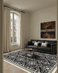 Latte&Fog 5x7 Area Rugs for Living Room Bedroom, Vintage Washable Rug, Boho Non by LatteFog